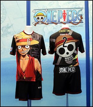 Modena apresenta camisa de libero com tema de One Piece